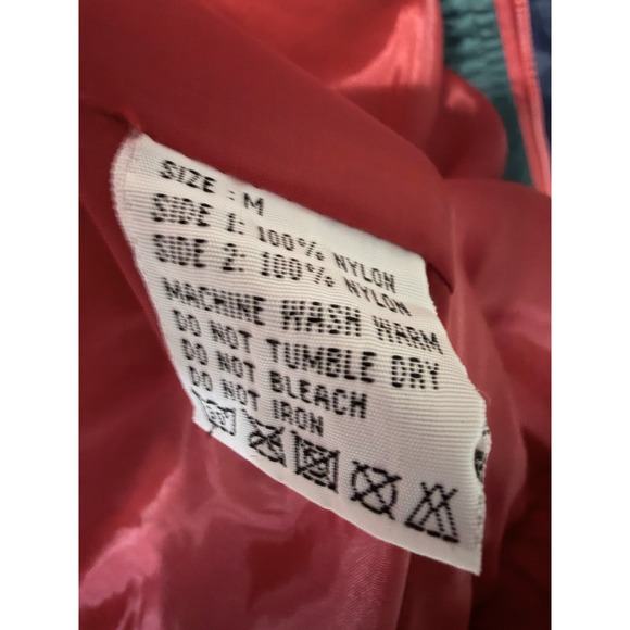 Vintage 90s Red Tommy Hilfiger "Urban Sport" windbreaker sleeve Spell‎ out Tommy - Picture 6 of 9